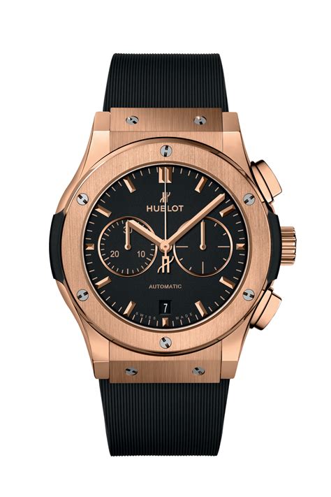 hublot classic fusion gold diamonds black chrono|hublot classic fusion gold crystal.